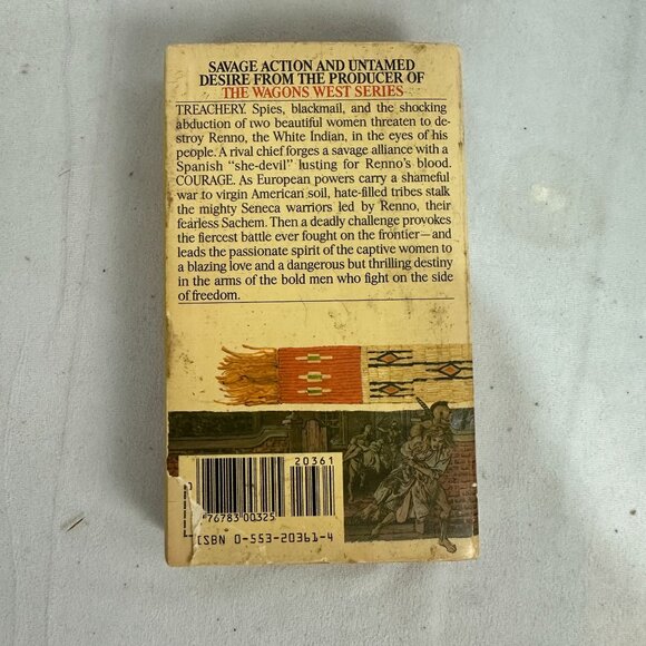 The Sachem By Donald Clayton Porter 1981 Paperback White Indian Series Book IV - Picture 2 of 4